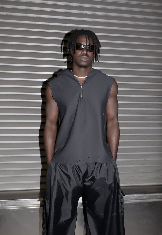 HOODED TANK TOP