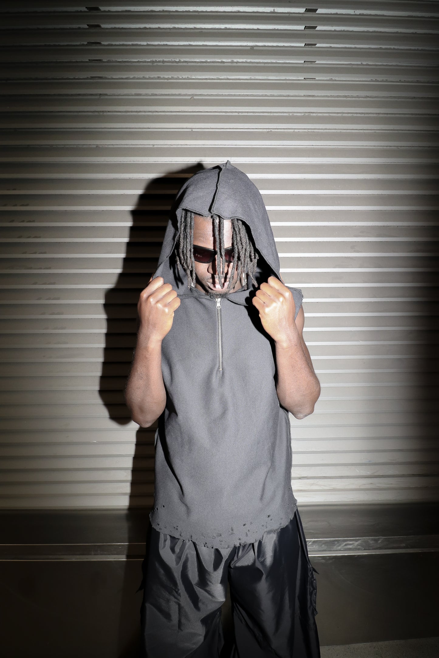 HOODED TANK TOP