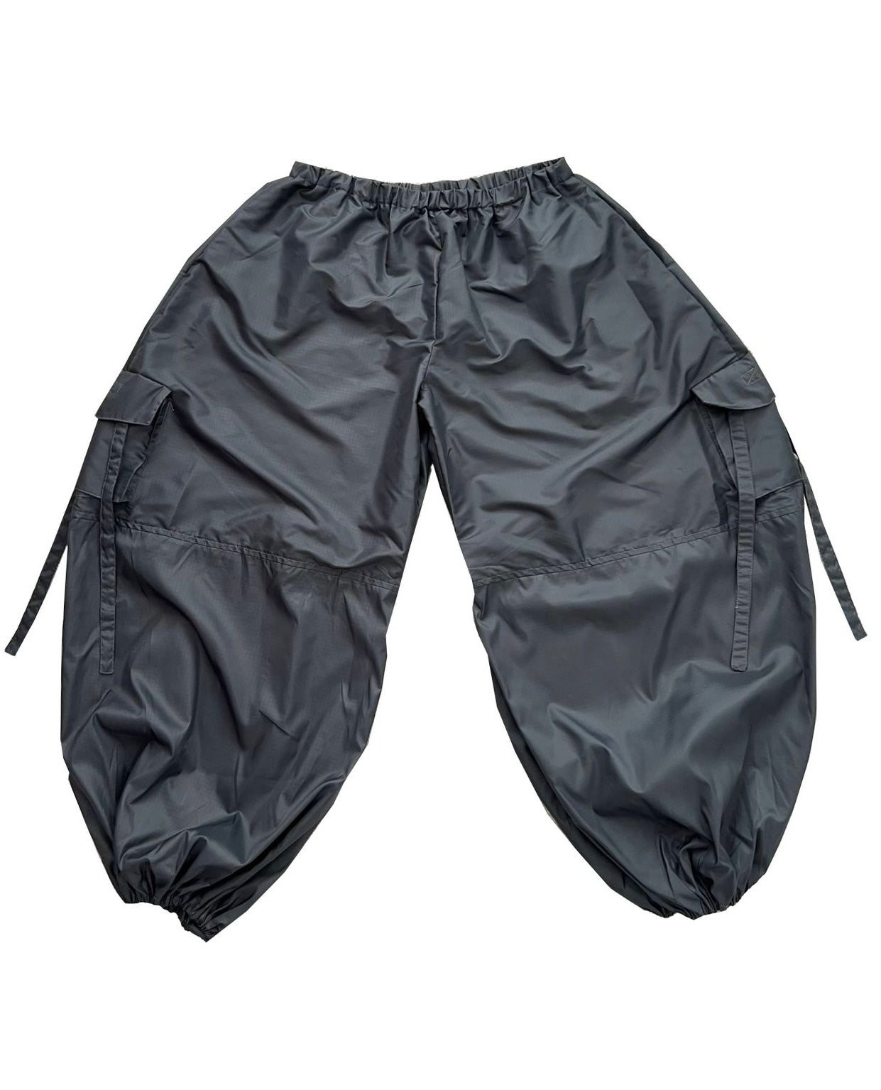 GREY PARACHUTE PANTS